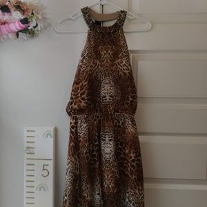 Bisou Bisou Leopard Dress
